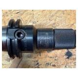 CNC CV40 assorted tool holders for milling; many appear to be new