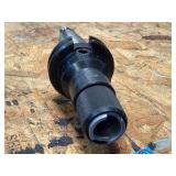 CNC CV40 assorted tool holders for milling; many appear to be new