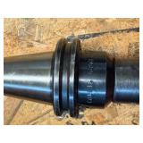 CNC CV40 assorted tool holders for milling; many appear to be new