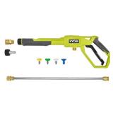 RYOBI Pressure Washer Trigger Handle Kit with Quick-Connect Adaptors, Nozzles and Wand for Pressure Washers up to 3600 PSI