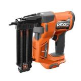 RIDGID 18V Brushless Cordless 18-Gauge 2-1/8 in. Brad Nailer (Tool Only) with CLEAN DRIVE Technology