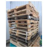(10) 40" x 48" Wood Pallets