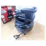 Husky 3 Gal. 120 PSI Portable Electric Oil-Free Light Duty Pancake Air Compressor with Fold Down Handle and 1-Quick Coupler