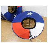 (30) Wide brimmed sun hats - Texas