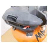 RIDGID 6 Gal. 150 PSI Portable Electric Oil-Free Jobsite Pancake Air Compressor with Dual Pressure Gauges and 2-Quick Couplers