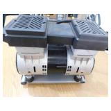 Husky 2 Gal. 135 PSI Portable Electric Oil-Free Quiet Jobsite Air Compressor with Dual Pressure Gauges and 1-Quick Coupler