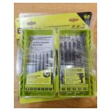RYOBI Black Oxide Hex Shank Twist Drill Bit Set (25-Piece)