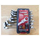 Husky Flex Ratcheting SAE Combo Wrench (7-Piece)