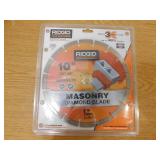 RIDGID 10 in. Segmented Diamond Blade