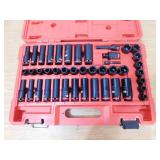 Milwaukee SHOCKWAVE 3/8 in. Drive SAE and Metric 6 Point Impact Socket Set (43-Piece)