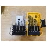 DEWALT Black and Gold Twist Drill Bit Set (15-Piece)