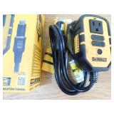 DEWALT 140-Watt Portable Car Power Inverter with Dual USB Ports