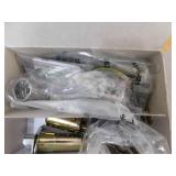 Kwikset Prescott Single Cylinder Door Handleset w/Sedona Handle featuring SmartKey Security in Satin Nickel