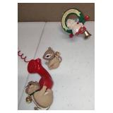 Christmas Ornaments Bunnies, Squirles, Koalas, Chipmunks