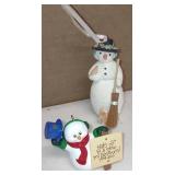 Christmas Ornaments SNOW MAN