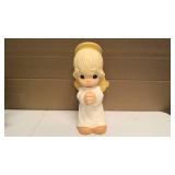 Precious Moments Vintage Large Angel Boy Figurine 13" tall