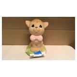 Precious Moments Vintage Large Cat 9"