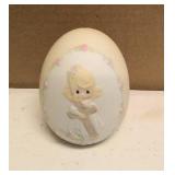 Precious Moments "I will Cherish the Old Rugged Cross" annual Easter Egg 1991