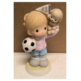 Precious Moments Figurine "A Winning Spirit Comes from Within" Item#813044