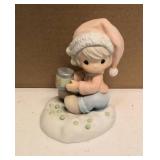 Precious Moments Figurine "peas on earth" item#455768