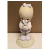 Precious Moments Figurine "wishing you a happy easter" item#109886