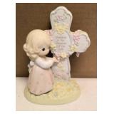 Precious Moments Figurine "Standing in the presence of the lord" item#163732