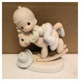 Precious Moments Figurine "Take Heed When You Stand" item#521272