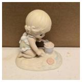 Precious Moments Figurine "His Little Treasure" Item#PM-931
