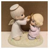 Precious Moments Figurine "You Deserve A Halo- Thank you" Item#531693