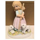 Precious Moments Figurine "Beside the Still waters Four Seasons Series" Item#129127