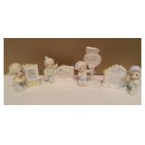 Precious Moments Figurine "Sugar Town" Collection of 4 Item#272809, 529567, 592222, and 529842