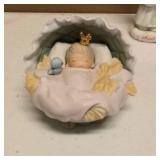 Precious Moments Figurine vintage 4 items = Item#E-5633, unknown, 261300, and 748382