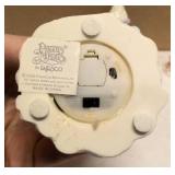 Precious Moments Figurine vintage set of light up xmas trees