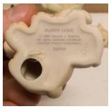 Precious Moments Figurine vintage animals Item#456217, 520764 "puppy love", Item#E-9376A, Item#531014, Item#456217