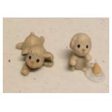 Precious Moments Figurine vintage animals Item#456217, 520764 "puppy love", Item#E-9376A, Item#531014, Item#456217