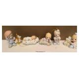 Precious Moments Figurine Vintage ornaments Item#456101, 183369, 456004, 456005, 879746