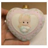 Precious Moments Figurine Vintage Ornaments Item#142700, 529206, Xmas stocking, 1994 ornament, 1996 ornament
