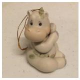 Precious Moments Figurine Vintage Ornaments Item#272949, 104515, 520489, "1996 Owl", 520403, "small sheep", and 520454