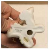 Precious Moments Figurine Vintage Ornaments Item#272949, 104515, 520489, "1996 Owl", 520403, "small sheep", and 520454