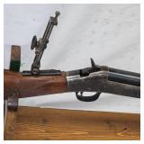 Original Harrington Richardson Model 1871 38-55 Cal, Rear Aperture Sight