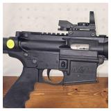 S&W M&P-22, 22LR, AR 15 Style Rifle with Red Dot, No Magazine