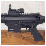 S&W M&P-22, 22LR, AR 15 Style Rifle with Red Dot, No Magazine