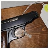 Ortigies .25acpWWI Pistol, Era 1919-1924 Nice