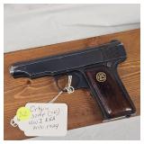 Ortigies .32acp WWI Pistol, Era 1919-1924 Nice