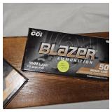 Federal/CCI Brass Blazer 9mm, 2 Boxes