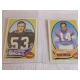 1970 Topps Football Cards...