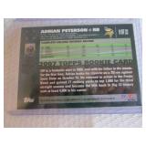 2007 Topps Adrian Peterson Rookie C...
