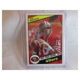 1984 Topps Joe Montana Card...