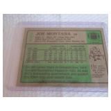 1984 Topps Joe Montana Card...
