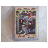 1978 Topps Pete Rose Record Breaker...